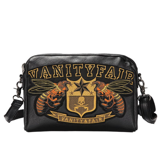 Clutch para Hombre con Patrón Bordado Elegante
