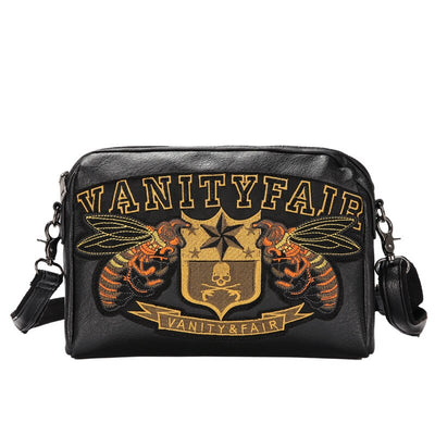 Clutch para Hombre con Patrón Bordado Elegante