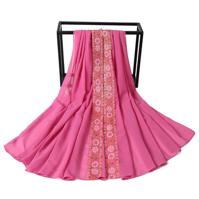 Pañuelo de Encaje con Perlas para Mujer - Elegancia y Estilo - Image 52
