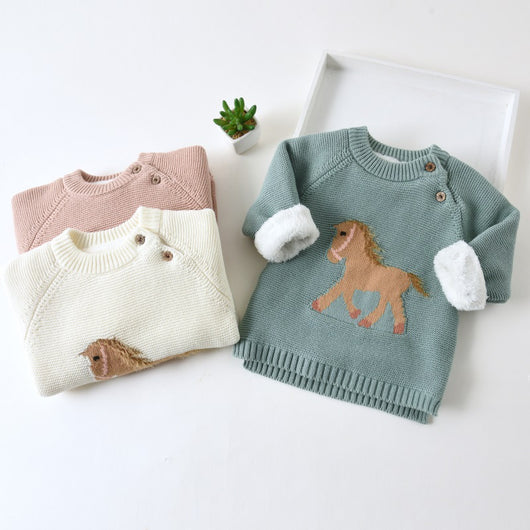 Suéter Acolchado para Niña - Pullover Cálido Otoño - Image 2