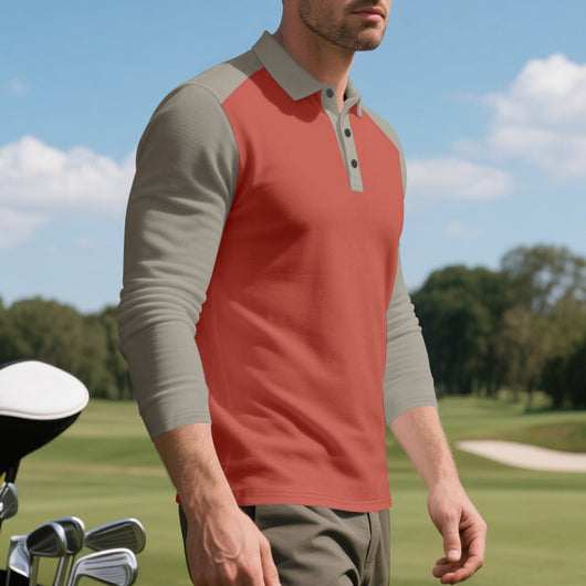 Camisa Polo de Manga Larga para Golf - Image 14