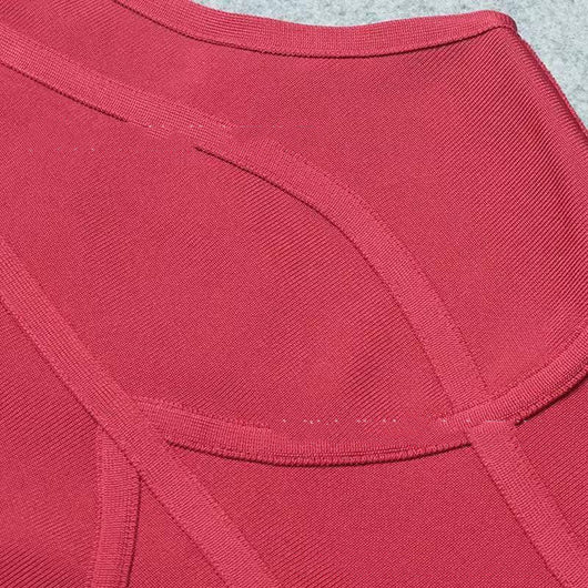 Vestido Midi Ajustado sin Mangas con Hombros Descubiertos - Image 14