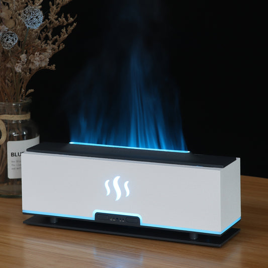 Humidificador con Llama 3D y Difusor de Aroma