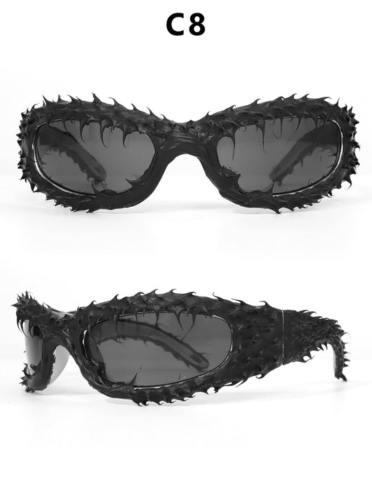 Gafas de Sol Epoxy Negras Avant-garde Independientes - Image 24