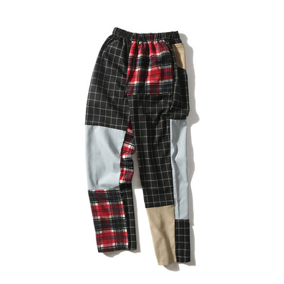 Pantalones Casuales con Costuras de Contraste - Image 6