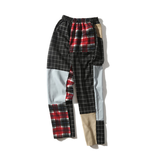 Pantalones Casuales con Costuras de Contraste - Image 6