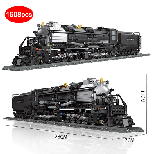 Tren a Vapor con Bloques de Construcción de Precisión - Image 11