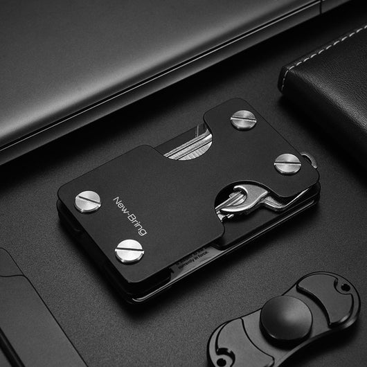 Estuche Multifuncional de Metal para Hombre con Compartimento de Tarjetas - Image 6