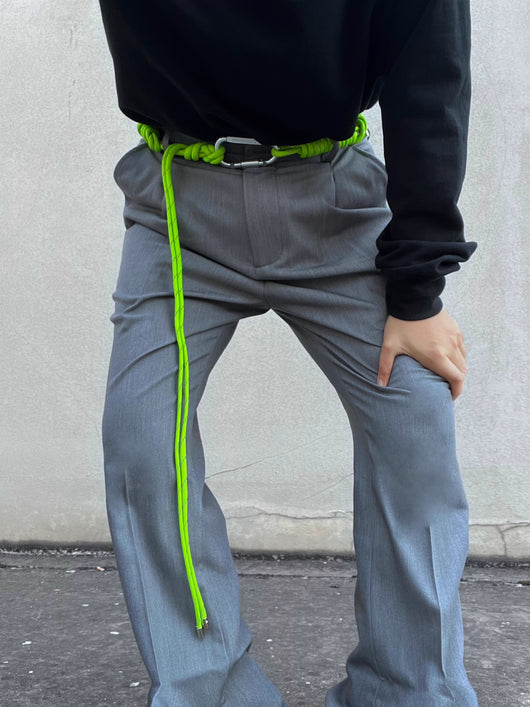 Cinturón Trenzado de Metal Ajustable Unisex - Estilo Hip Hop - Image 11