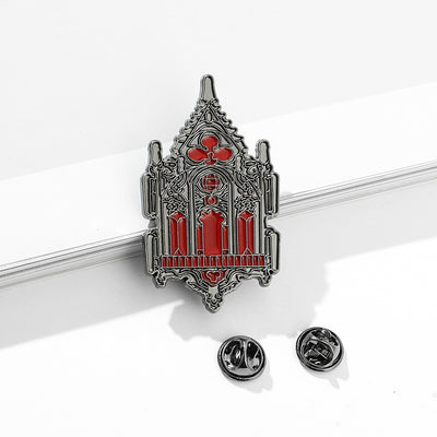Broche Gótico de Iglesia - Distintivo Arquitectónico Misterioso - Image 7