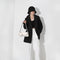 Bolso Bandolera Cuadrado con Cadena - Estilo Minimalista Axila