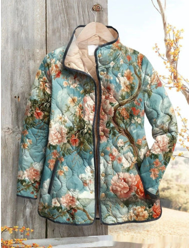 Abrigo Acolchado de Algodón con Bolsillos para Otoño e Invierno - Image 10