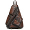 Bolso Vintage de Cuero Curtido al Natural - Gran Capacidad
