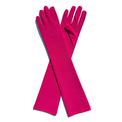 Guantes Elásticos de Seda Láctea para Mujer - Image 9