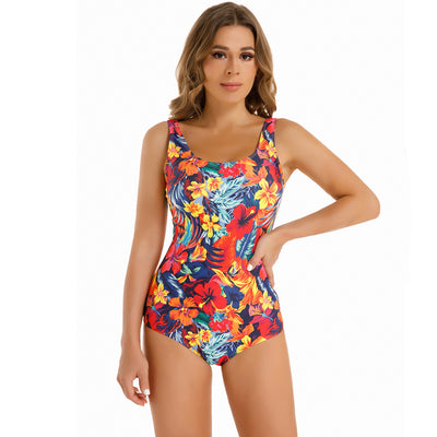 Traje de Baño Enterizo Estampado Slim - Image 3