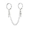 Ring Creative Ins Cross Ring Ring Plateado