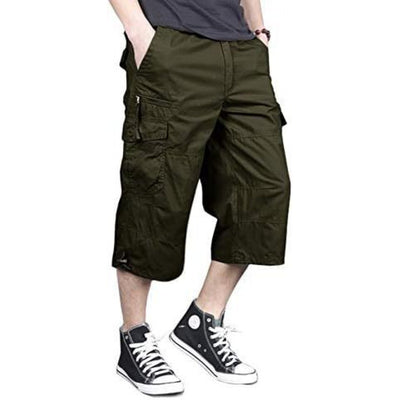 Pantalones de Trabajo Elásticos Cortos Estilo Largo - Image 15