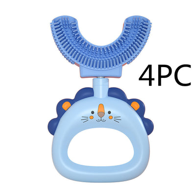 Cepillo de Dientes en U de Silicona para Niños - Image 9