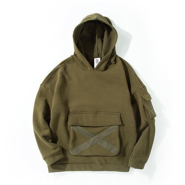Sudadera Harajuku con Capucha Estilo Urbano Moderno