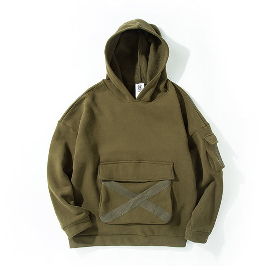 Sudadera Harajuku con Capucha Estilo Urbano Moderno - Image 2