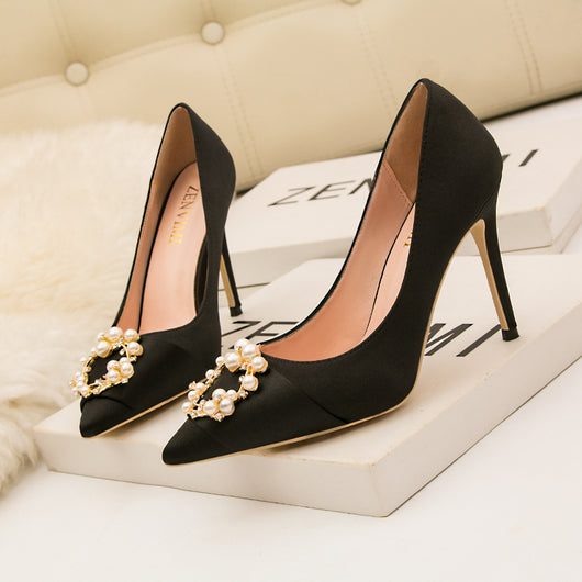 Zapatos de Tacón Stiletto Elegantes para Bodas y Eventos - Image 5