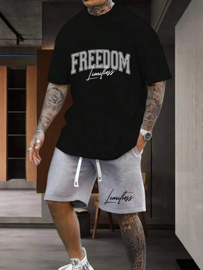 Traje Estampado 3D con Letras Personalizadas para Hombre - Image 13