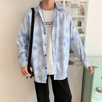 Abrigo Suelto Estilo Japonés Minimalista para Hombre - Image 3