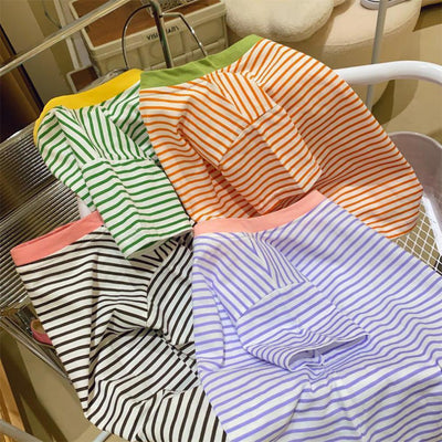 Blusa para Bebé Niña con Rayas de Contraste - Image 12