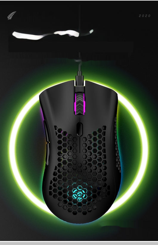 Ratón Inalámbrico Gaming con Diseño Hueco y Carga Luminosa - Image 10