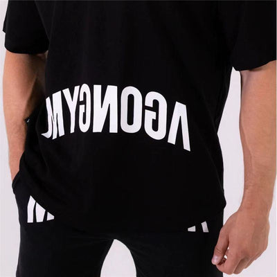 Camiseta Casual Holgada de Algodón para Hombre - Image 8