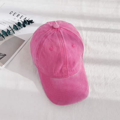 Gorra de Béisbol Retro Denim Lavado para Mujer - Algodón Suave Outdoor - Image 6