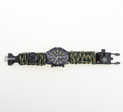 Pulsera de Supervivencia 6 en 1 con Brújula y Paracord para Camping y Emergencias - Image 3