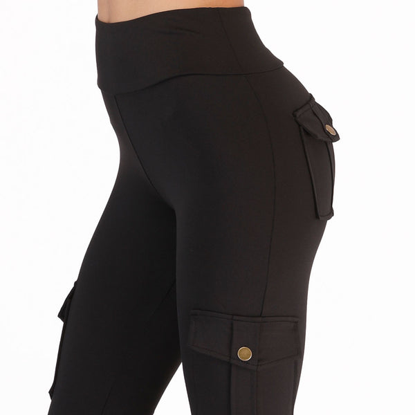 Pantalones Yoga Tácticos Melocotón - Image 18