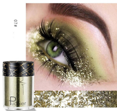 Paleta de Sombras Shimmer Pudaier 3.5G - Maquillaje Profesional con Acabado Mate y Brillante - Image 8