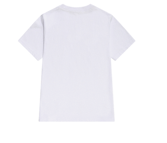 Camiseta Vintage con Estampado de Letras para Mujer - Manga Corta Holgada Algodón - Image 2