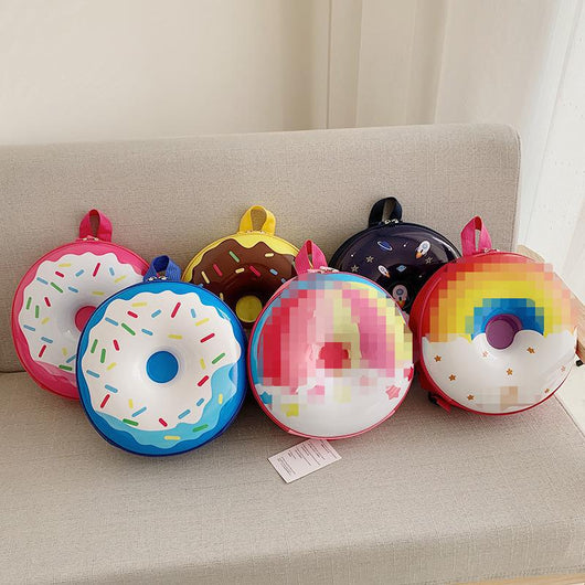 Mochila Infantil Diseño Cáscara de Huevo con Personajes Animados