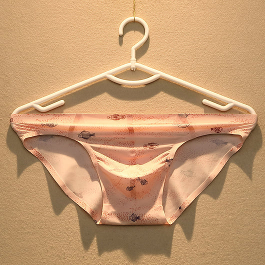 Calzoncillos Hombre Ice Silk sin Costuras Artísticos - Image 12