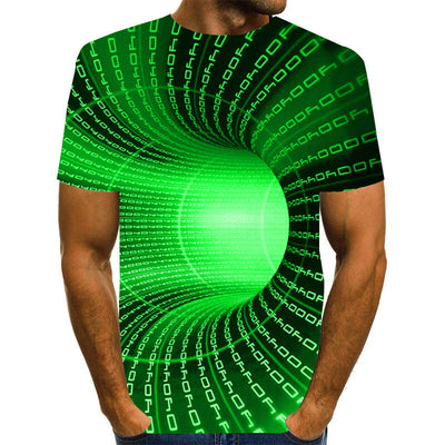 Playera de Manga Corta con Impresión Digital 3D - Image 13
