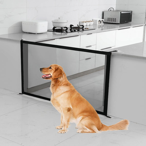 Corral Portátil Plegable para Mascotas con Red de Seguridad Reforzada