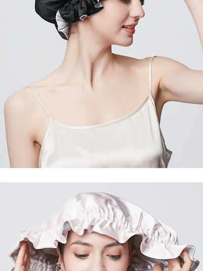 Gorro de Seda Nocturno Antifrizz - 19M Grosor Premium - Image 15