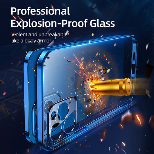 Funda Espejo Transparente Antigolpes con Cristal Templado - Image 3