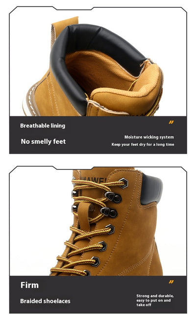 Botas de Seguridad para Hombre con Tecnología Desodorante y Transpirable - Image 9
