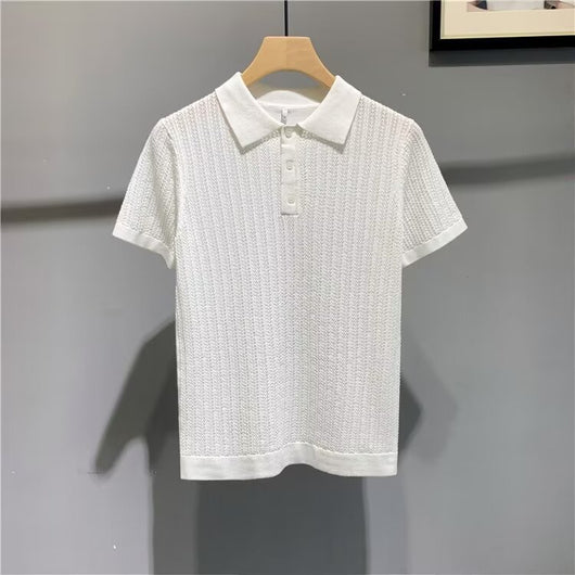 Camiseta Tipo Polo Cuello Solapa - Hombre Verano Versátil - Image 2