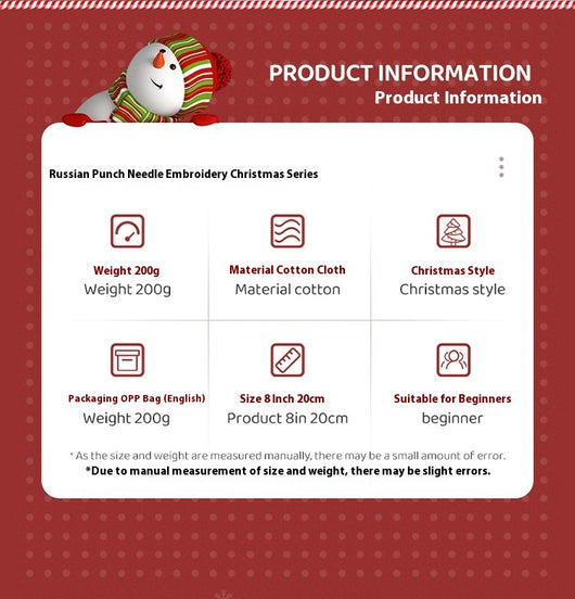 Kit Manualidades Ruso Poke Navideño para Principiantes - Image 19