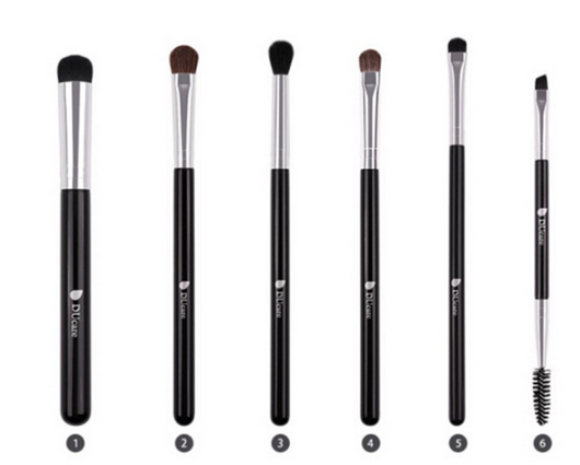 Set de 6 Brochas de Maquillaje Doble Cabezal - Herramientas Profesionales de Belleza - Image 5