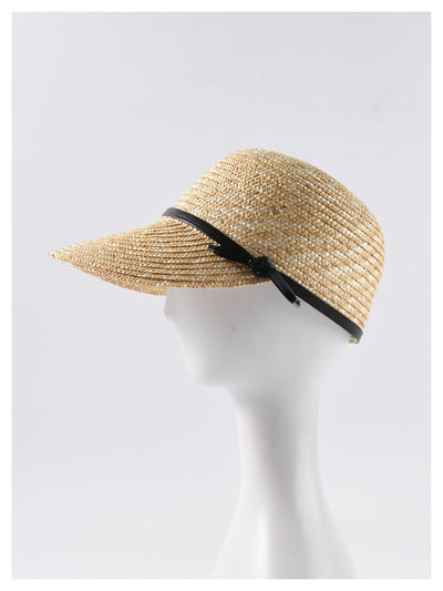 Gorro de Paja con Visera para Mujer - Protección Solar Elegante - Image 11