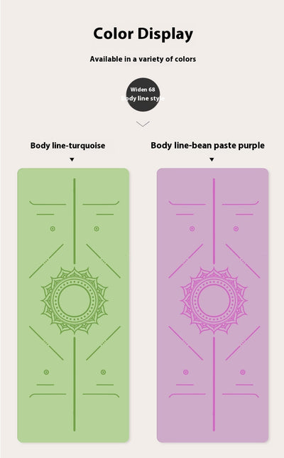 Tapete de Yoga Antideslizante con Goma Natural y PU - Image 43