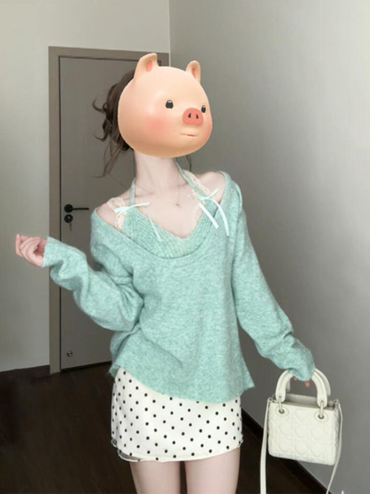 Suéter Corto Manga Larga para Mujer - Elegancia y Comodidad - Image 10