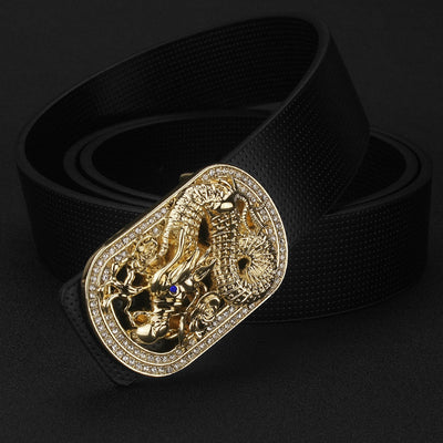 Cinturón de Cuero Premium Versátil con Hebilla Ajustable - Image 13