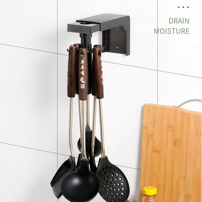 Organizador de Cocina sin Perforar - Estante Colgante Adhesivo para Utensilios